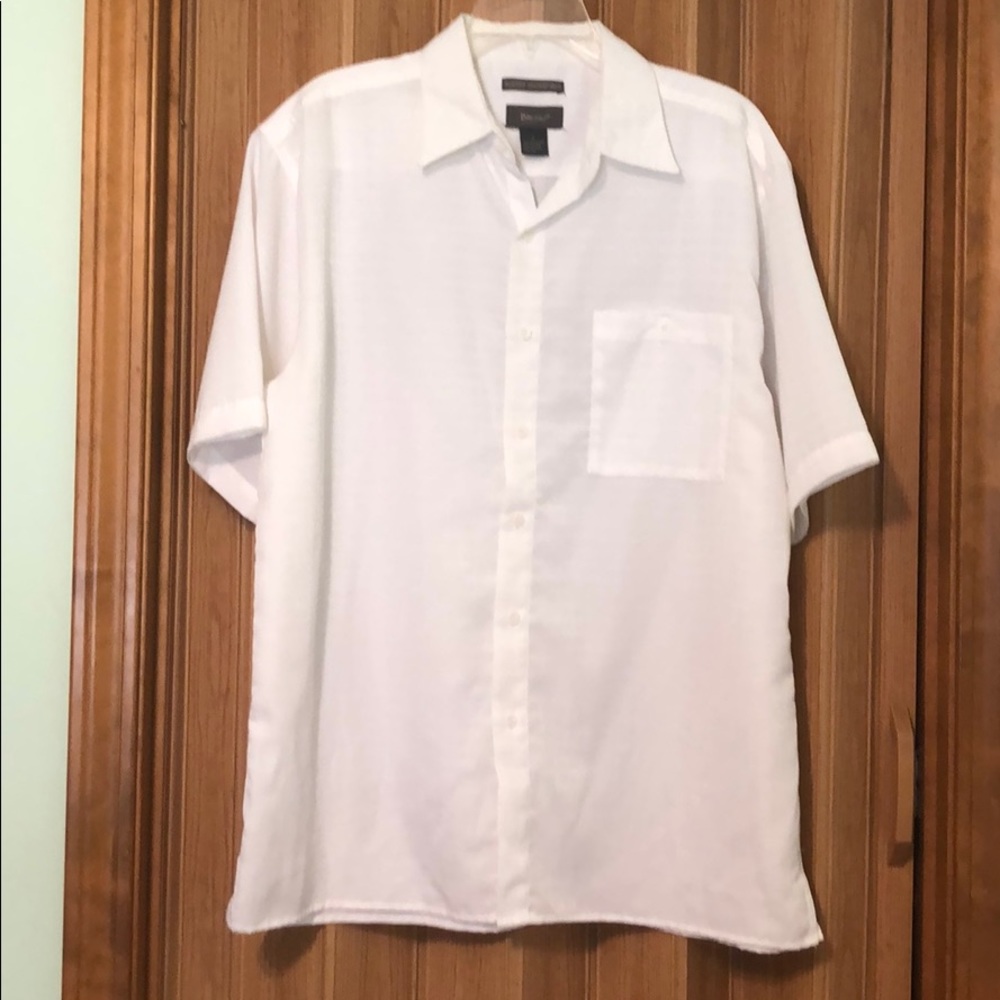 White button down